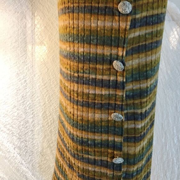 Dolce Bianca Fall Colors Long Sweater Top Size Small - Picture 9 of 12